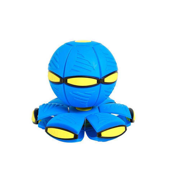 Новинка, светодиодный гибкий летающий шар в виде НЛО с 3 лампочками, волшебный интерактивный шар в виде летающей тарелки, игрушка, мяч для декомпрессии для детей