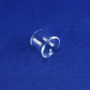 Crucible en quartz fondu naturel haute pureté HaiChuan avec rebord évasé, résistant à la chaleur, transparent, pour analyse chimique en laboratoire - Product Image 4