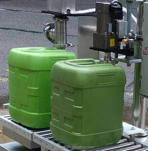 Machine de remplissage et de bouchage semi-automatique pour fûts en plastique - Remplisseur de précision haute précision pour fûts chimiques Convoyeur à rouleaux Scellage - Product Image 5