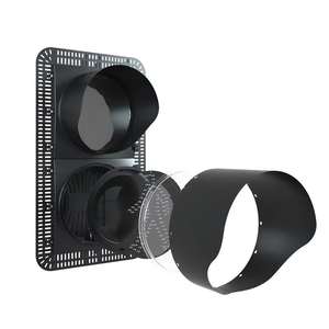 Feux de circulation piétonnière personnalisés en matériau PC/ABS, 300 mm, haute luminosité, lampe de signalisation LED pour les rues, les routes, les passages zébrés - Product Image 3