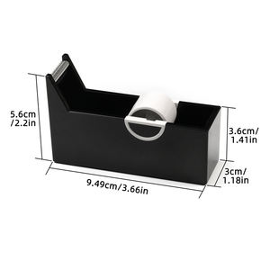 Boîte <span class=keywords><strong>à</strong></span> outils rose Portable adhésif bleu <span class=keywords><strong>MINI</strong></span> coeur acrylique greffage coupe bureau distributeur Cutter Extension cils ruban adhésif pour les yeux - Product Image 3