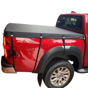 ฝาครอบกระบะท้ายรถแบบพับเก็บได้ ทำจากอลูมิเนียม สำหรับรถกระบะ Ram 1500, Tacoma และ Chevrolet Silverado - Product Image 1