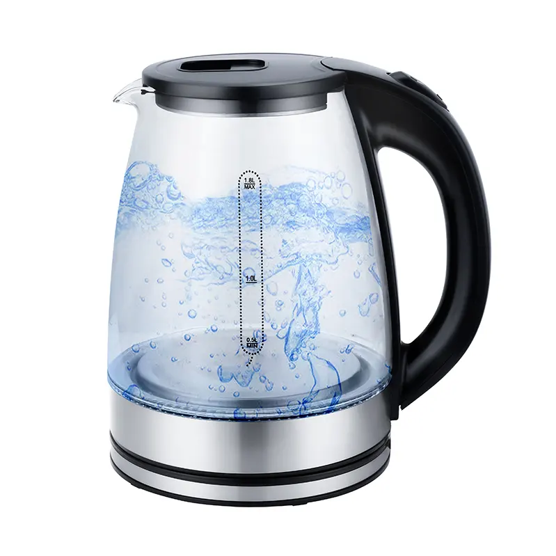 2 Double Controller Glass Electric Kettle Washable Filter Hot Water Dispenser /Boiler Kitchen Appliances Home