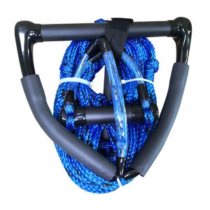 Bon marché, corde de ski nautique <span class=keywords><strong>wakeboard</strong></span> bleu avec 2 poignées - Product Image 1