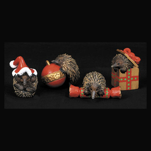 Polyrésine <span class=keywords><strong>renard</strong></span> ornement de noël pour la décoration accrochante d'arbre - Product Image 2