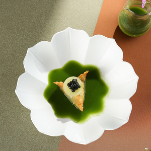 Vaisselle de <span class=keywords><strong>camping</strong></span> en céramique personnalisée, artisanat de pointe, nouveau style chinois, bols à salade et assiettes à soupe durables - Product Image 3