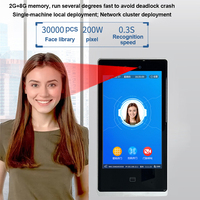 Soporte SDK API Android Tablet Control de acceso al aire libre APP Wifi Reconocimiento facial Intercomunicador