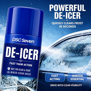 Dégivreur instantané <span class=keywords><strong>pour</strong></span> pare-brise automobile, spray aérosol anti-givre et anti-neige <span class=keywords><strong>pour</strong></span> verres, serrures et rétroviseurs - Product Image 4