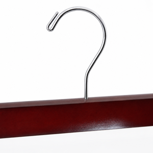 Perchas de Madera para Pantalones con Pinzas Metálicas, Perchas para Faldas con Pinzas, Precio de Fábrica - Product Image 4