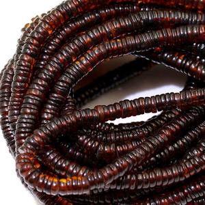 Vendita calda rotonda taglio brillante marrone perle <span class=keywords><strong>di</strong></span> <span class=keywords><strong>ambra</strong></span> <span class=keywords><strong>collana</strong></span> <span class=keywords><strong>di</strong></span> pietra naturale per la creazione <span class=keywords><strong>di</strong></span> gioielli fai da te - Product Image 3