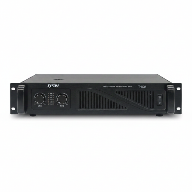 Hot Sale  2 Channels Class-H 800WX2  Professional Amplifier  T408