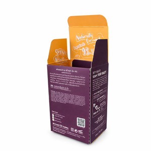 Op maat gemaakte bedrukte productdoos met eigen logo, geprägd, van papier, voor kleine bedrijven - Product Image 1