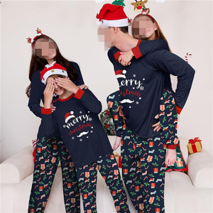 Nuovo Set di Pigiami Natalizi Coordinati per Mamma, Figlia, Papà e <span class=keywords><strong>Figlio</strong></span>, Completo a 2 Pezzi, Morbido e Comodo Abbigliamento da Casa per la Famiglia - Product Image 2