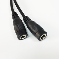 Benutzer definierter CCTV-DC-Stroma schluss 5,5mm x 2,5mm 5,5mm x 2,1mm Buchsen kabel