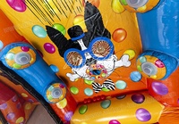 Nouveaux jeux gonflables ips système de jeu interactif ips ninja fête