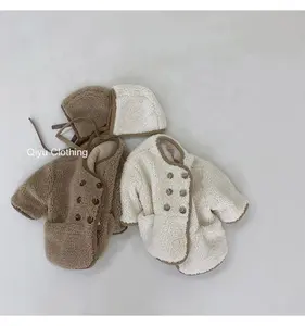 Baby Winter Kleidung Wolle Strickjacke Kinder Jacken Herbst Winter Verdicken Kinder Top koreanischen Stil Jungen Mädchen Mantel