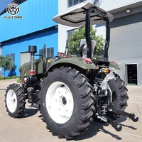 Tracteur agricole FULCORE avec contrepoids avant et arrière, haute efficacité de travail pour le labour rotatif, 4 roues motrices, livraison gratuite