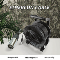 Professionnel 10Gbps faible latence EtherCON Cat6 blindé câble Ethernet tambour numérique Audio mélangeur équipement de scène bobine