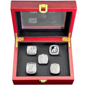 Ensemble de 5 bagues de championnat personnalisées des <span class=keywords><strong>Spurs</strong></span>, bijoux de mode, édition collector pour fans Duncan, vente en gros de bagues de basketball - Product Image 2