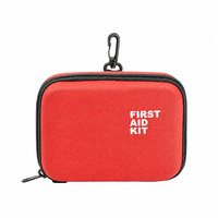 Trousse de premiers secours personnalisée en EVA avec fermeture éclair, kit de survie portable pour voiture/voyage/maison, boucle de suspension, respectueux de l'environnement