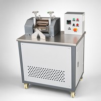 Máquina de Peletización de Plástico de Laboratorio, Molino de Dos Rodillos, Mezcladora de Compuestos de PVC, PE, PP, Granuladora con Calentamiento Eléctrico, CE ISO