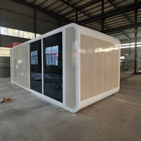 Nouvelle Offre 2026 : Maisonnette Modulaire Préfabriquée de Luxe pour Airbnb, Capsule Mobile pour Hôtels et Complexes, Cabine Apple