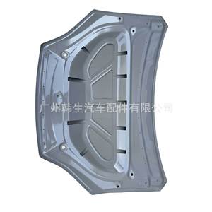 Capot avant Tesla Model X 1069531-E0-C blanc, couvercle de moteur de remplacement pour 2015-2021 - Product Image 4