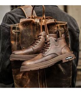 Chaussures en cuir décontractées tendance pour hommes - Product Image 5