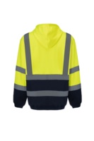 Sweat-shirt de travail réfléchissant haute visibilité pour hommes, uniforme de sécurité pour la construction routière et le contrôle du trafic
