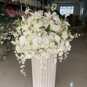 Fournitures d'usine Boule de fleurs Fleurs artificielles Centres de table Boule de fleurs Centre de table pour décoration de mariage - Product Image 4