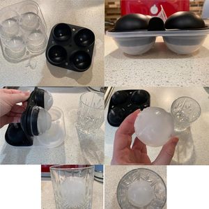Stampo in Silicone per Cubetti di Ghiaccio Personalizzabile con Logo, per Whisky e Cocktail, Senza BPA, Vendita Top 2025 - Product Image 4