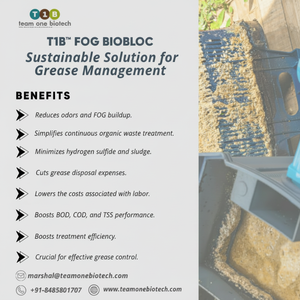 Bloc de traitement anti-graisse en plastique pour un contrôle efficace de l'accumulation d'huile - Product Image 1