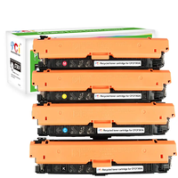 Cartouche de toner laser couleur compatible CF360A CF360 508A pour HP M552dn/M553, qualité supérieure A+, cartouches de toner 508a en gros