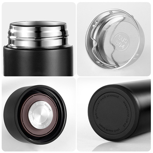 Bình Pha Nước Thông Minh 2022 Bình Giữ Nhiệt Bằng Thép Không Gỉ Bình Chân Không Kỹ Thuật Số Có Màn Hình Hiển Thị Nhiệt Độ LED - Product Image 6