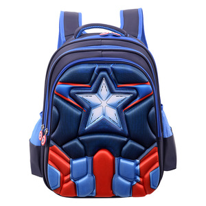 Sky blue, Small damdos Backpacks Captain America Children Primary Schoolbag School Bags Teenager Student Backpack Dayback Waterproof Sky blue, Small damdos Backpacks Captain America Children Primary Schoolbag School Bags Teenager Student Backpack Dayback Waterproof