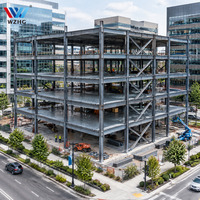 Bâtiment de bureaux en structure acier WZHG avec ossature acier sur mesure pour les développeurs commerciaux et les entrepreneurs