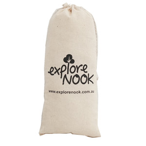 Sac en coton sergé blanc naturel avec cordon de serrage, impression de logo personnalisée, lavable, sac à pain, soldes de Noël, sac en coton - Product Image 4