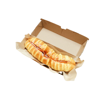 Caja de Cartón Corrugado Marrón Grande para <span class=keywords><strong>Big</strong></span> Mac, China. Lonchera para Llevar con Forma de Hamburguesa en Venta - Product Image 4