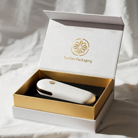 Boîte magnétique personnalisée et boîte cadeau blanche pour appareil de beauté, structure en papier antichoc
