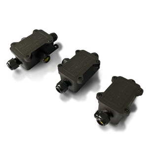 Caja de Conexiones Impermeable IP68 de Alta Potencia para Exteriores, Accesorio de Conducto de Una Entrada y Dos Salidas para Cableado Subterráneo - Product Image 4