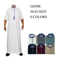 Kaftan musulman pour homme, Abaya arabe, Thobe, Robe à capuche pour le Ramadan, Vêtement islamique, Robe marocaine brodée à capuche, Modeste