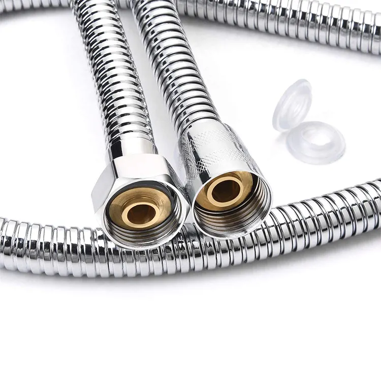 Custom Length High Quality Ultra-Flexible Replacement Metal Stainless Steel Shower Hose With 2M Hose