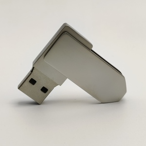 Clé USB 2.0 en métal cryptée <span class=keywords><strong>MicroDrive</strong></span> 32 Go avec porte-clés (argent) – Nouvelle, garantie 1 an – Vente en gros - Product Image 5