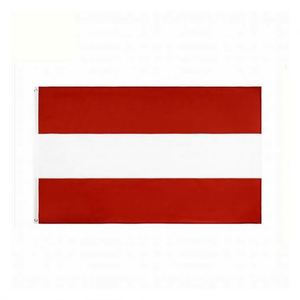 ธงชาติออสเตรียแบบกำหนดเอง ขนาด 90x150 ซม. ธงประจำชาติพร้อมตราแผ่นดิน ผลิตจากโพลีเอสเตอร์ ขายส่ง ขนาด 3x5 ฟุต ธงสาธารณรัฐออสเตรีย - Product Image 1