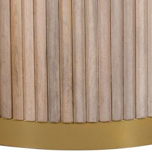 Modern Natural Round Dining <b>Table</b> Made from <b>Solid</b> Mango <b>Wood</b> Premium Finish Dining Furniture for Kitchen Dining Room - Product Image 5