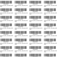 Étiquettes autocollantes personnalisées en aluminium mat avec code QR et numéro de série, résistantes aux UV