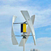 Générateur éolien à axe vertical UE 24V 48V 600W 1000W à 3 pales, sans noyau, à aimant permanent, Windkraftanlage