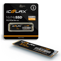 ICOOLAX تخفيضات هائلة: أقراص SSD داخلية NVMe M.2 بأسعار ممتازة 128 جيجابايت 256 جيجابايت 512 جيجابايت 1 تيرابايت بتقنية 3D NAND للألعاب والرسوميات