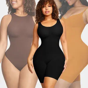 Venda quente 2023 Firme Daily Wear One Piece Tops Seamless Bodysuit Body Shaper Seamless Bodysuit Shapewear Para As Mulheres