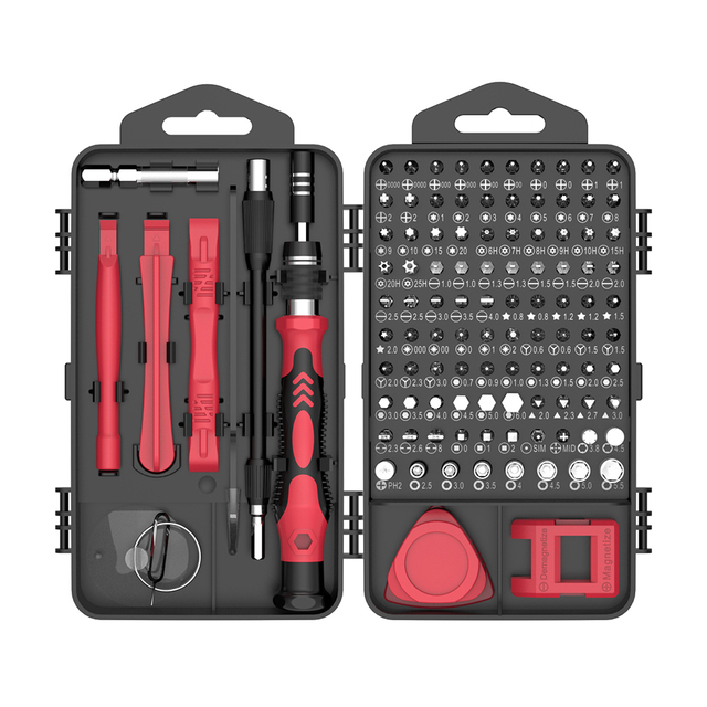 117-in-1 OEM Steel Handle Screwdriver Set for iPhone 4/4s/5/5s/6/6s Repair Tools Kit Wholesale